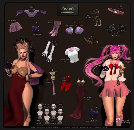 13 AnaSTyle - Lady Dark - Ferronnier