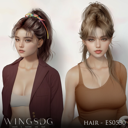 WINGS-HAIR-ES0530 Blondes & Reds (Pack)