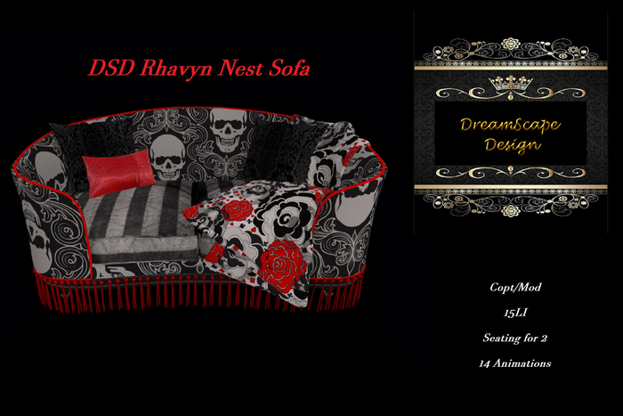 DSD Rhavyn Nest Sofa Boxed