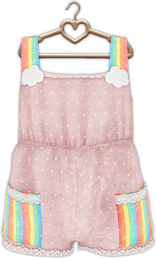 {Lula Belle} Jamie Pocket Romper - ROSE {boxed}