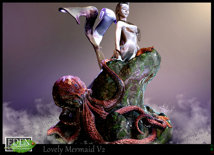(*.*) EDEN Lovely Mermaid -model2