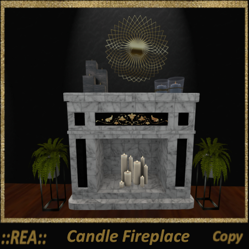 ::REA:: Candle Fireplace