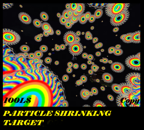 PARTICLE PARTICLE SHRINKING TARGET
