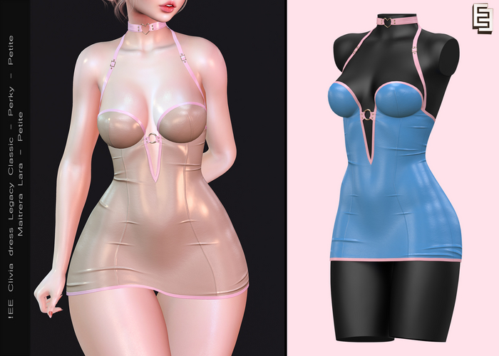 Elven Elder Clivia dress pastel blue