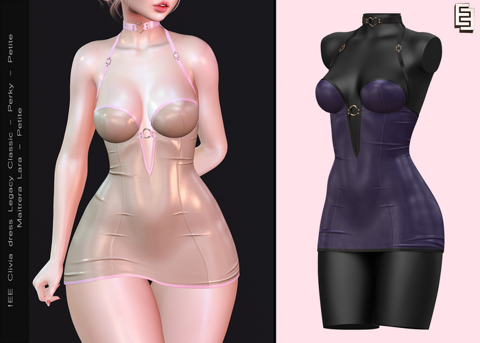 Elven Elder Clivia dress purple