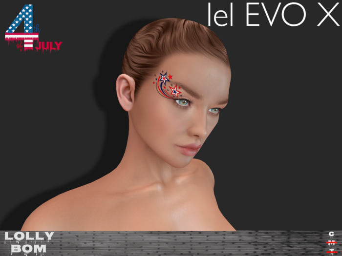 LOLLY's BOM things... [tattoo]  4th of July - Stars (LelutkaevoX)