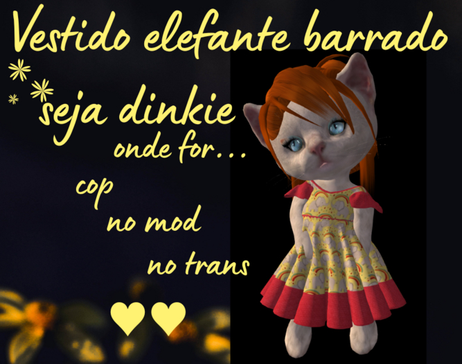 VESTIDO ELEFANTE BARRADO