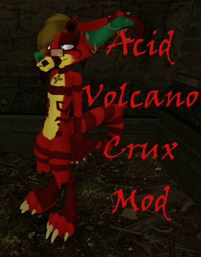 Cerberus Crux Acid Volcano Mod (Including Regalia bod!)