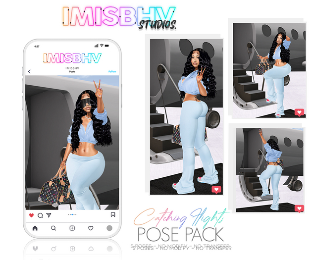 //IMISBHV// Catching Flights PosePack