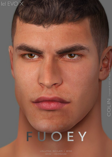 f u o e y .     Colin Hairbase FATPACK