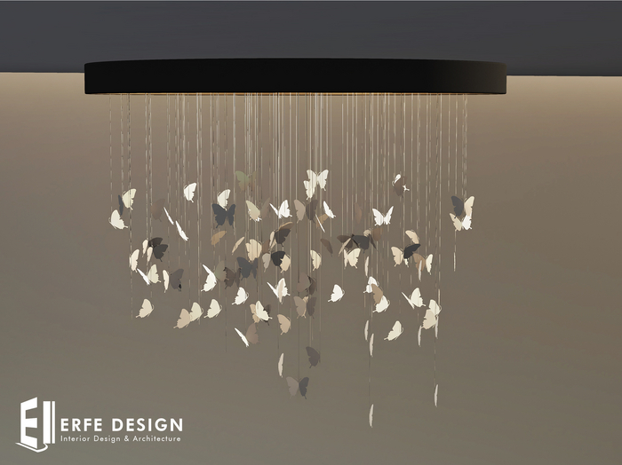 Butterfly Black Lighting 6 LI  [Erfe Design] PACK