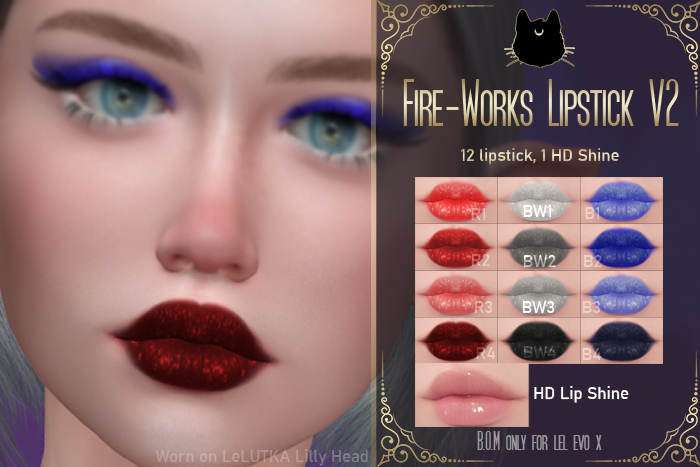 *K* Firework Lipstick V2
