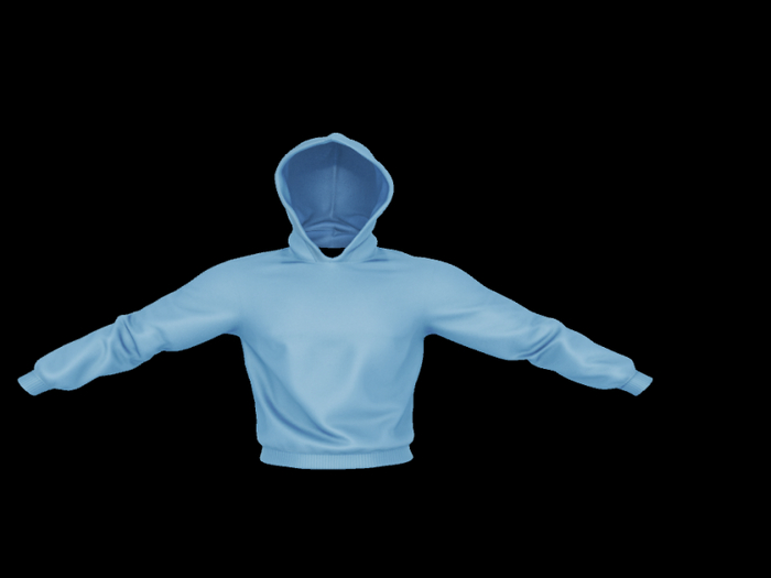 Evol- Dey Hoodies [Light Blue]