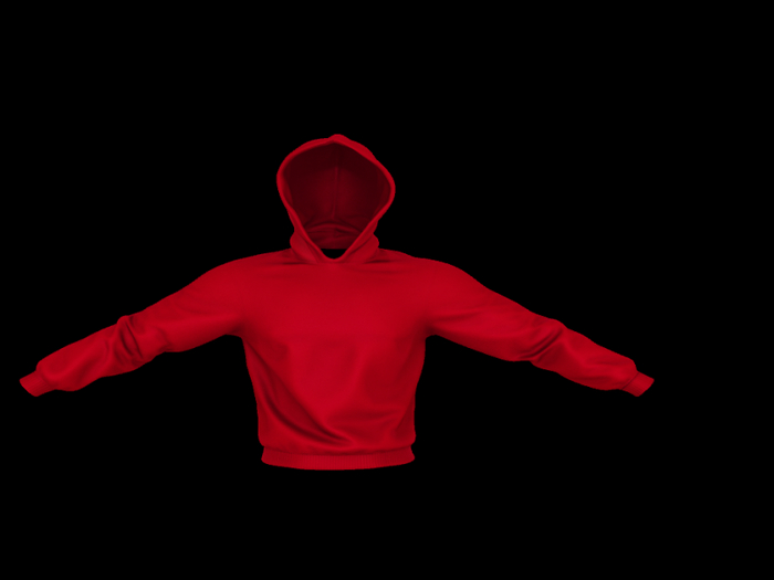 Evol- Dey Hoodies [Red]