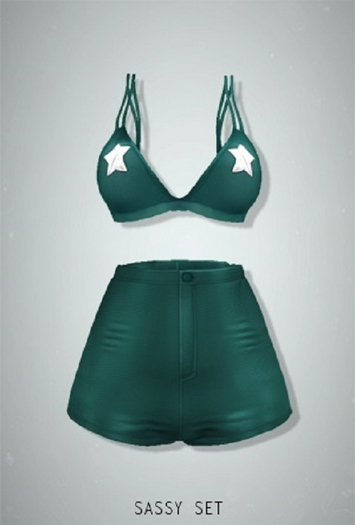 -Pixicat- Sassy.Set - Green (Maitreya)