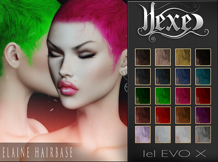 Hexed  - Elaine Hairbase EVOX BOM