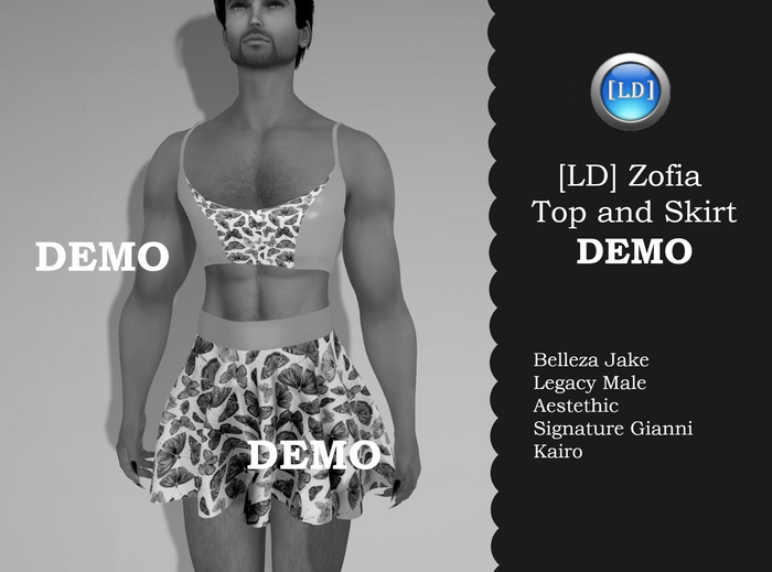 DEMO [LD] Zofia Top and Skirt