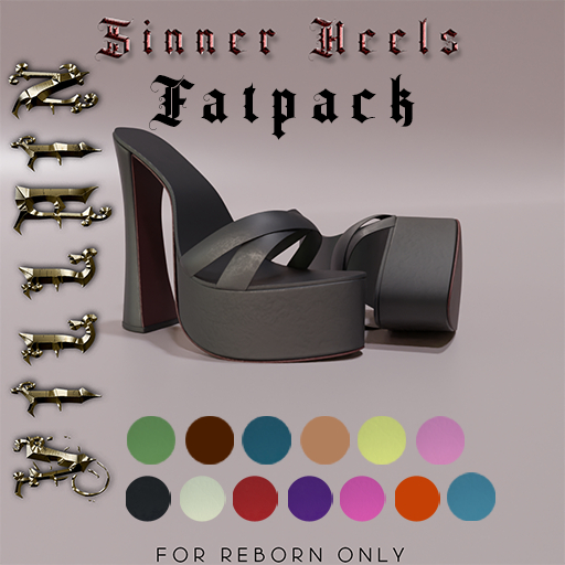 Villain Sinner Heels Fatpack (REBORN)