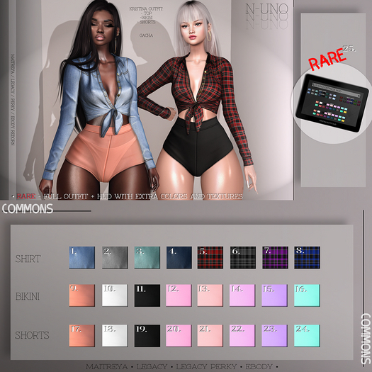 25. N-Uno - Kristina Outfit // Reborn // RARE