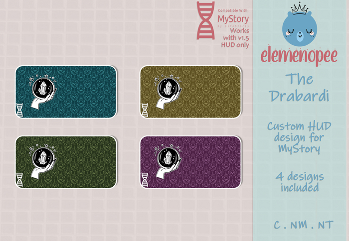 .LMNOP. The Drabardi // MyStory Custom HUD Designs 