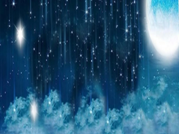 Falling Moon Stars Texture