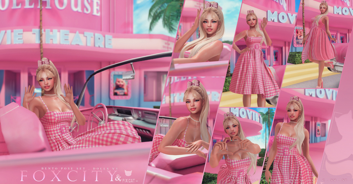 FOXCITY. Dolls V3 Bento Pose Set