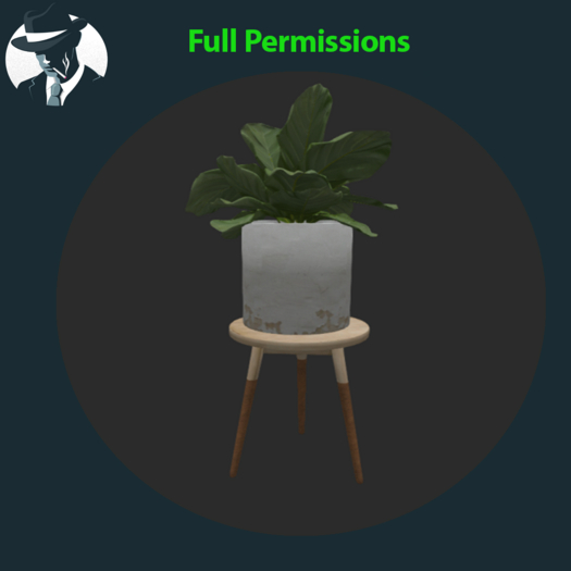 :-Mafia-:Plant and table-Full perm