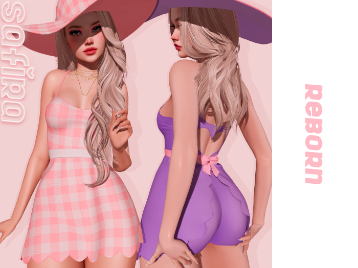 .Safira. Beach Bae Outfit [Reborn]