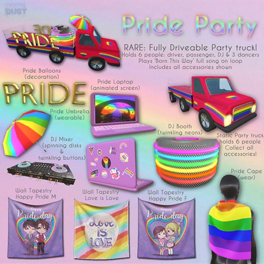 1 DUST: Pride DJ Truck RARE