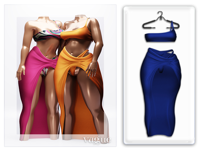 Vague. Shayla Set - Blue -