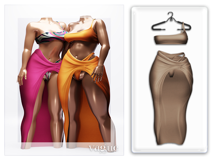 Vague. Shayla Set - Nude -