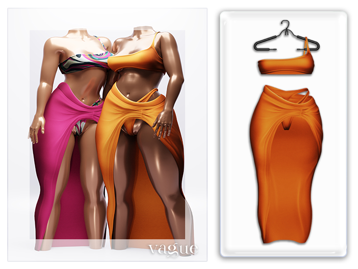 Vague. Shayla Set - Orange -