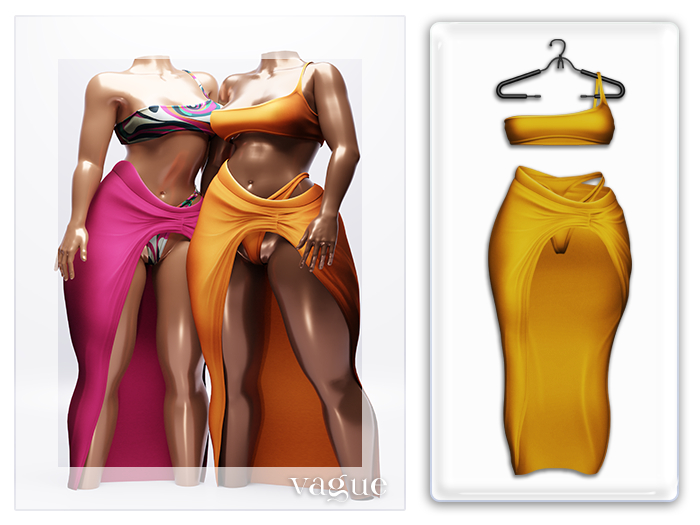 Vague. Shayla Set - Yellow -