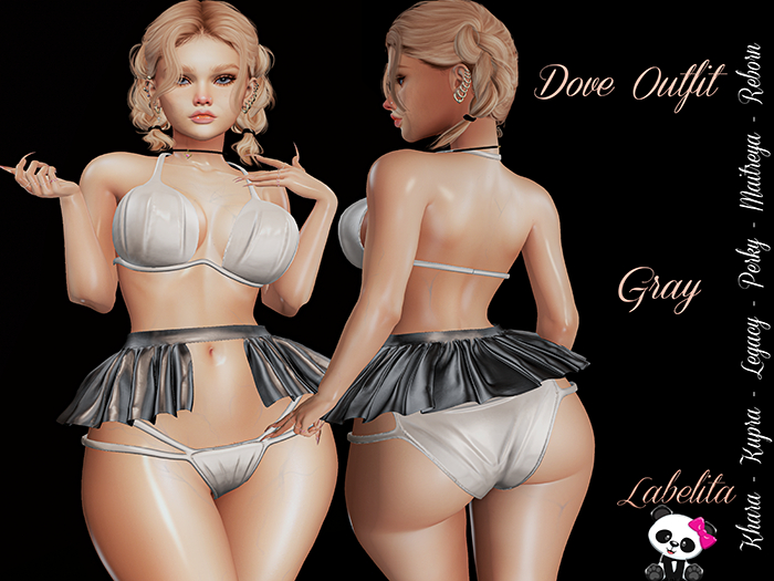 [LABELITA] Dove Outfit Gray