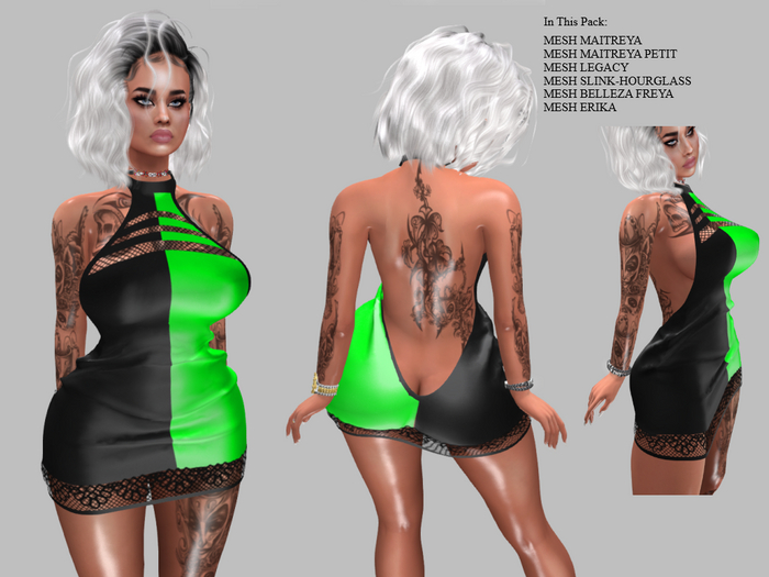 Nice Dress Baila. Green