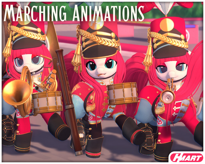 [HMART] Marching Animations