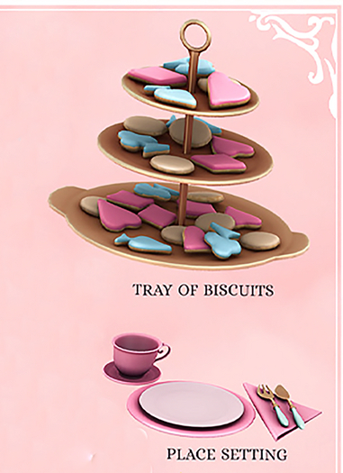 BackBone Tea Party - Place Setting