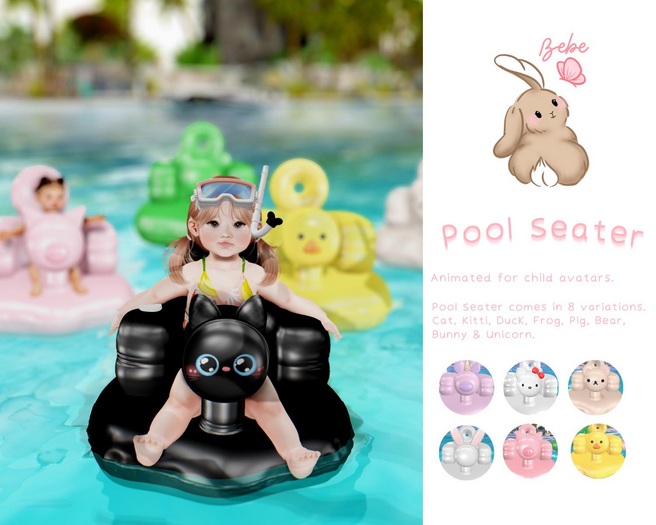 bebe: pool seater *fatpack*