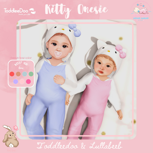 bebe: kitty onesie (fatpack)