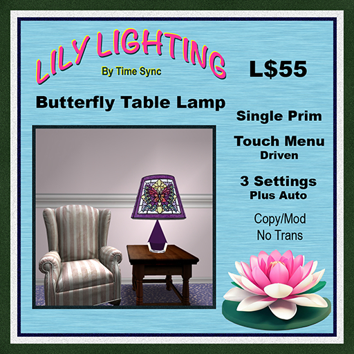 Butterfly Table Lamp