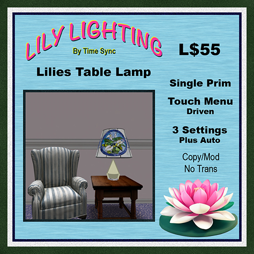 Lilies Table Lamp