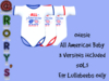 Second Life Marketplace - @Rory's Onesie All American Baby for ...