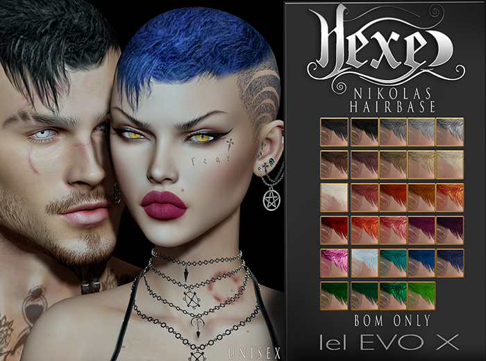 Hexed  - Nikolas Hairbase EVOX BOM