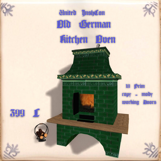 *UI* Old German Kitchen Oven v