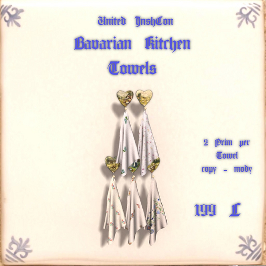 *UI* Bavarian Kitchen Towels v