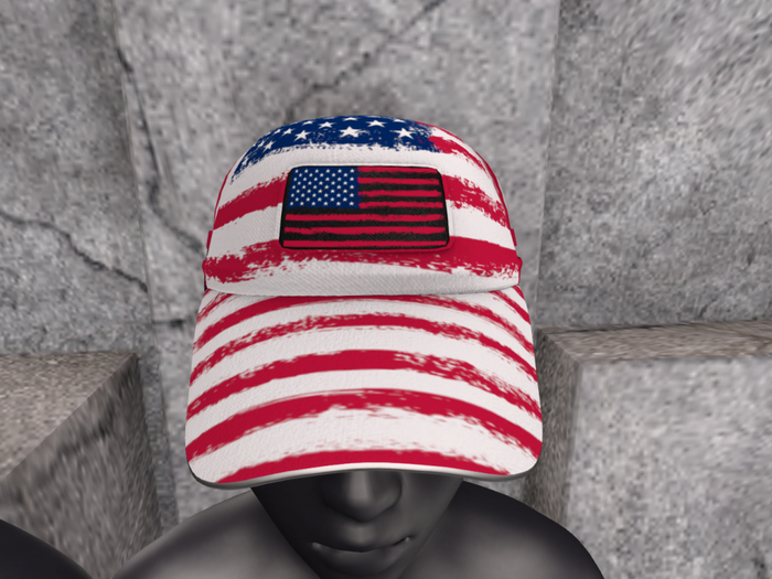 WTFW ~ JULY 4 BLACK BACKGROUND  FLAG