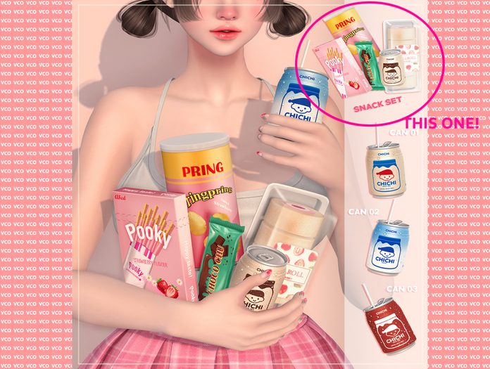 VCO ~ Berry Snack SET . Resizer