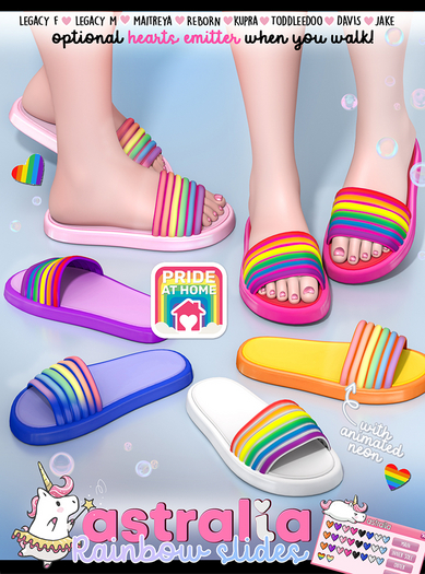 Astralia // Rainbow Slides (Fatpack)