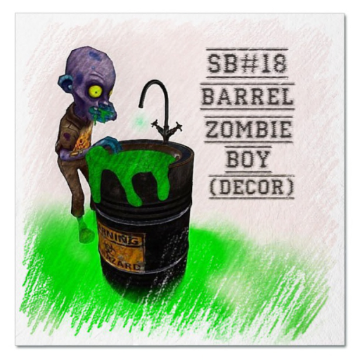 UA [FP-texture] DFS SB#18 Barrel Zombie Boy (Decor)