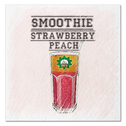 UA [FP-texture] DFS Smoothie Strawberry Peach